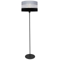 Staande Lamp HELEN 1xE27/60W/230V zwart/grijs/zilver