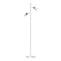 Staande Lamp JOKER 2xGU10/25W/230V wit/glanzend chroom