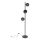 Staande Lamp KAMA 3xG9/28W/230V zwart/gerookt zwart