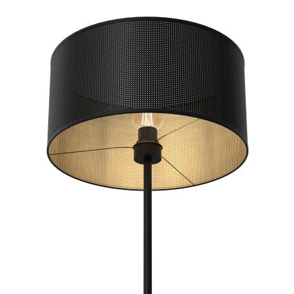 Staande lamp LOFT SHADE 1xE27/60W/230V zwart/gouden