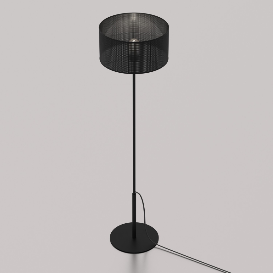 Staande lamp LOFT SHADE 1xE27/60W/230V zwart