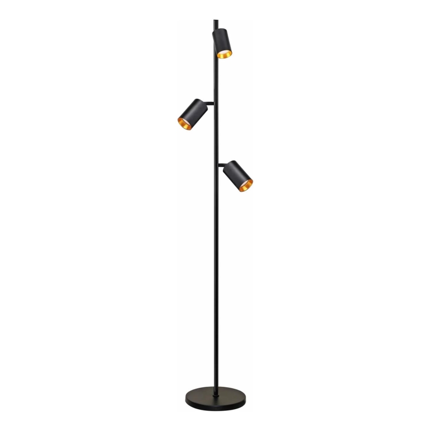 Staande Lamp MARIBEL 3xGU10/12W/230V zwart