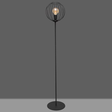 Staande lamp MERCURE 1xE27/15W/230V zwart