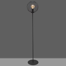 Staande lamp MERCURE 1xE27/60W/230V zwart