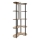 Staande lamp met planken 1xE27/40W/230V 150 cm zwart/beige
