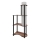 Staande lamp met planken NOTO 1xE27/40W/230V bruin/zwart