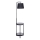 Staande Lamp met tafel 1xE27/60W/230V USB zwart