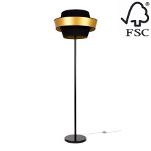 Staande Lamp PRETO GOLD 1xE27/60W/230V - FSC-gecertificeerd
