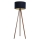 Staande lamp STANDART 1xE27/60W/230V blauw/wenge