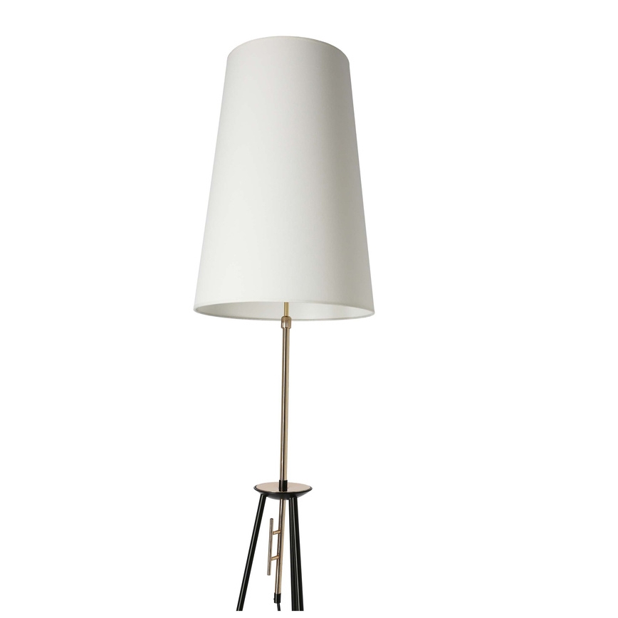 Staande lamp TAFLO 1xE27/60W/230V wit/zwart/gouden