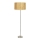 Staande lamp TIMBER 1xE27/60W/230V beige/mat chroom