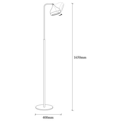 Staande Lamp YILDO 1xE27/40W/230V