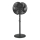 Staande ventilator 120W/230V 108 cm zwart + afstandsbediening