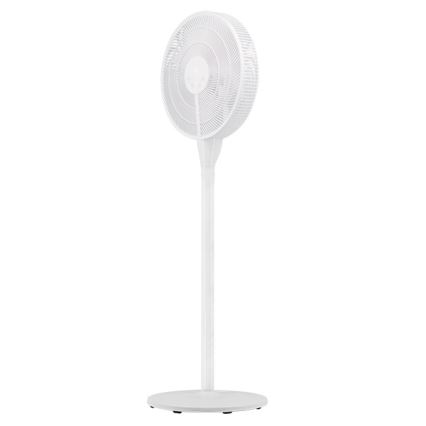 Staande ventilator 25 W/230 V, Ø 40 cm, wit + afstandsbediening