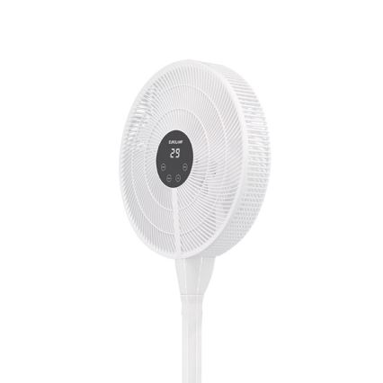 Staande ventilator 25 W/230 V, Ø 40 cm, wit + afstandsbediening