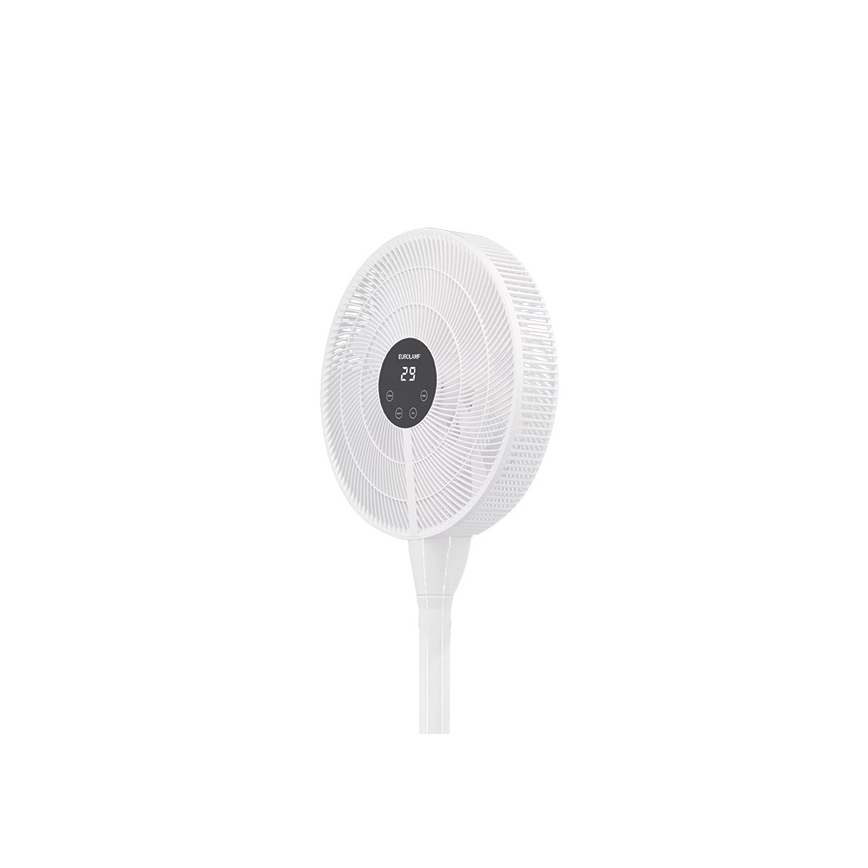 Staande ventilator 25 W/230 V, Ø 40 cm, wit + afstandsbediening