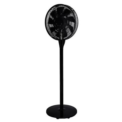 Staande ventilator 25 W/230 V Ø 40 cm zwart + afstandsbediening