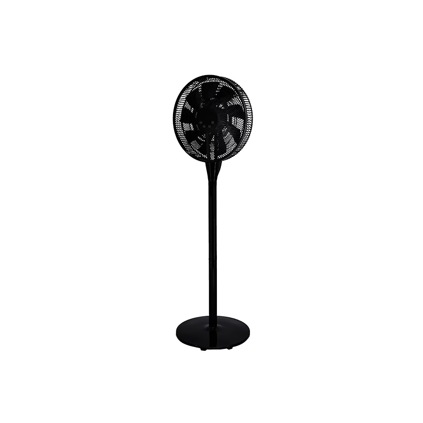 Staande ventilator 25 W/230 V Ø 40 cm zwart + afstandsbediening