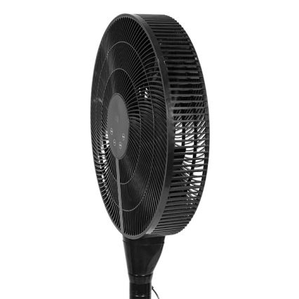 Staande ventilator 25 W/230 V Ø 40 cm zwart + afstandsbediening