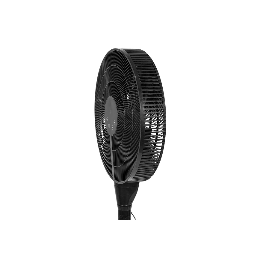 Staande ventilator 25 W/230 V Ø 40 cm zwart + afstandsbediening