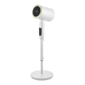 Staande ventilator met verwarming 50W/2200W/230V Ø 20 cm wit