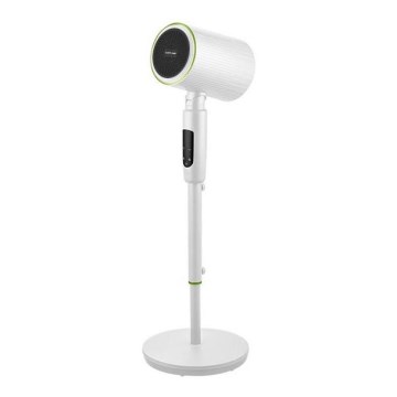 Staande ventilator met verwarming 50W/2200W/230V Ø 20 cm wit