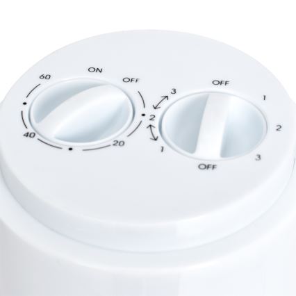 Staande ventilator TOWER 50W/230V wit