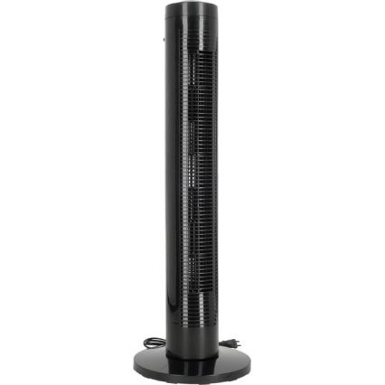 Staande ventilator VENLO 45W/230V 81 cm zwart