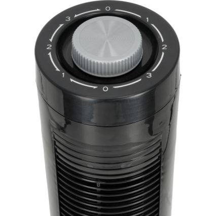 Staande ventilator VENLO 45W/230V 81 cm zwart