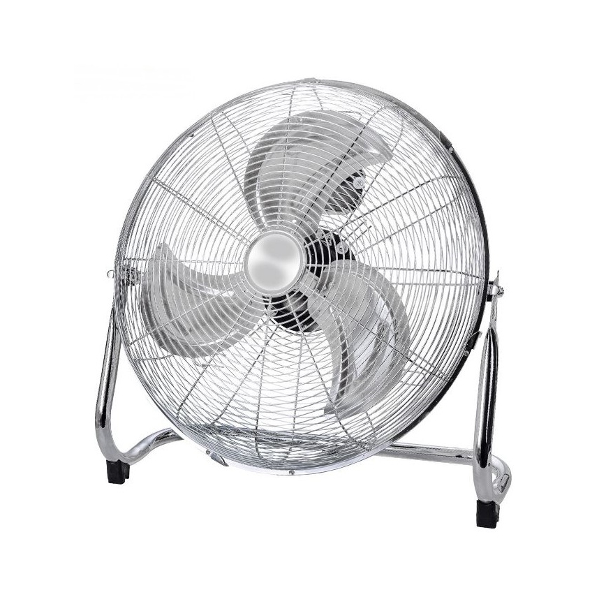 Staande Ventilator VIENTO 100W/230V glanzend chroom