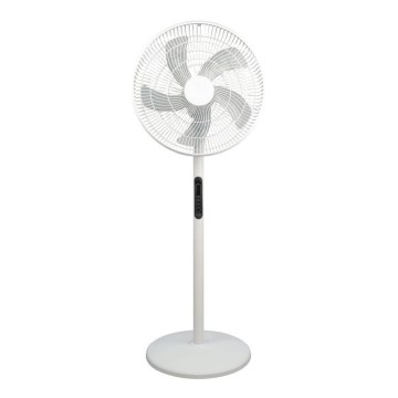 Staande ventilator VIENTO-R 40W/230V wit + afstandsbediening