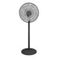Staande ventilator VIENTO-R 40W/230V zwart + afstandsbediening