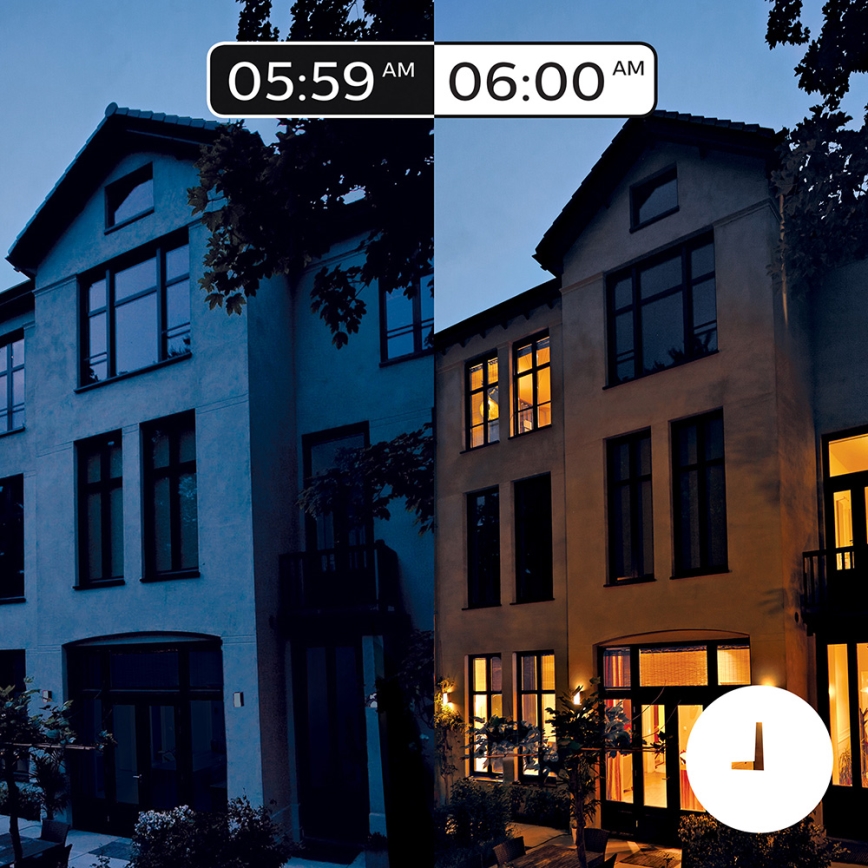 Starter kit Philips Hue WHITE AMBIANCE 3xE27/9,5W/230V