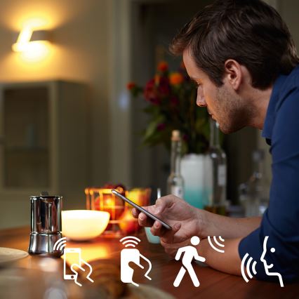 Starter kit Philips Hue WHITE AMBIANCE 3xE27/9,5W/230V