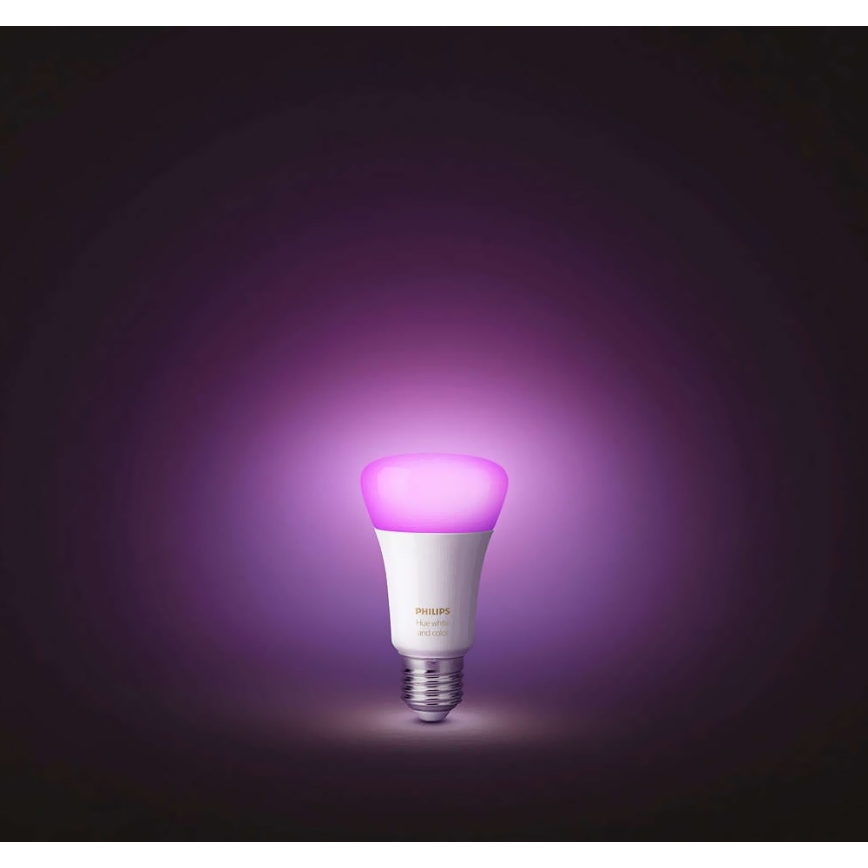 Starter kit Philips Hue WHITE AND COLOR AMBIANCE 3xE27/9W/230V