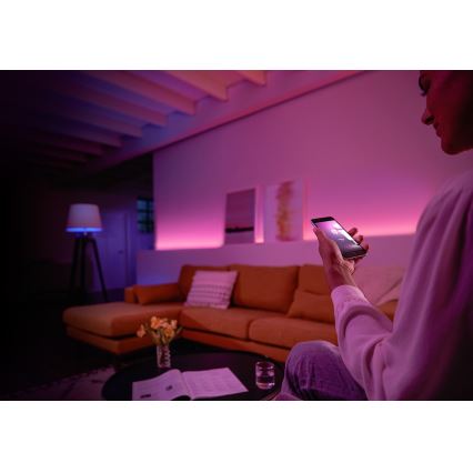 Starter kit Philips Hue WHITE AND COLOR AMBIANCE 3xE27/9W/230V