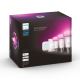 Starter Pakket Philips Hue WHITE AND COLOR AMBIANCE 3xE27/9W 2000-6500K + verbindingsapparaat