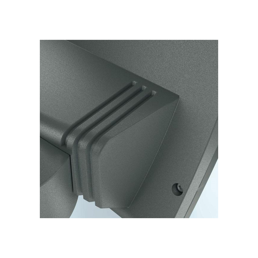 Steinel 012076 - Wandlamp met sensor voor buiten XLED curved LED/10,5W/230V IP44