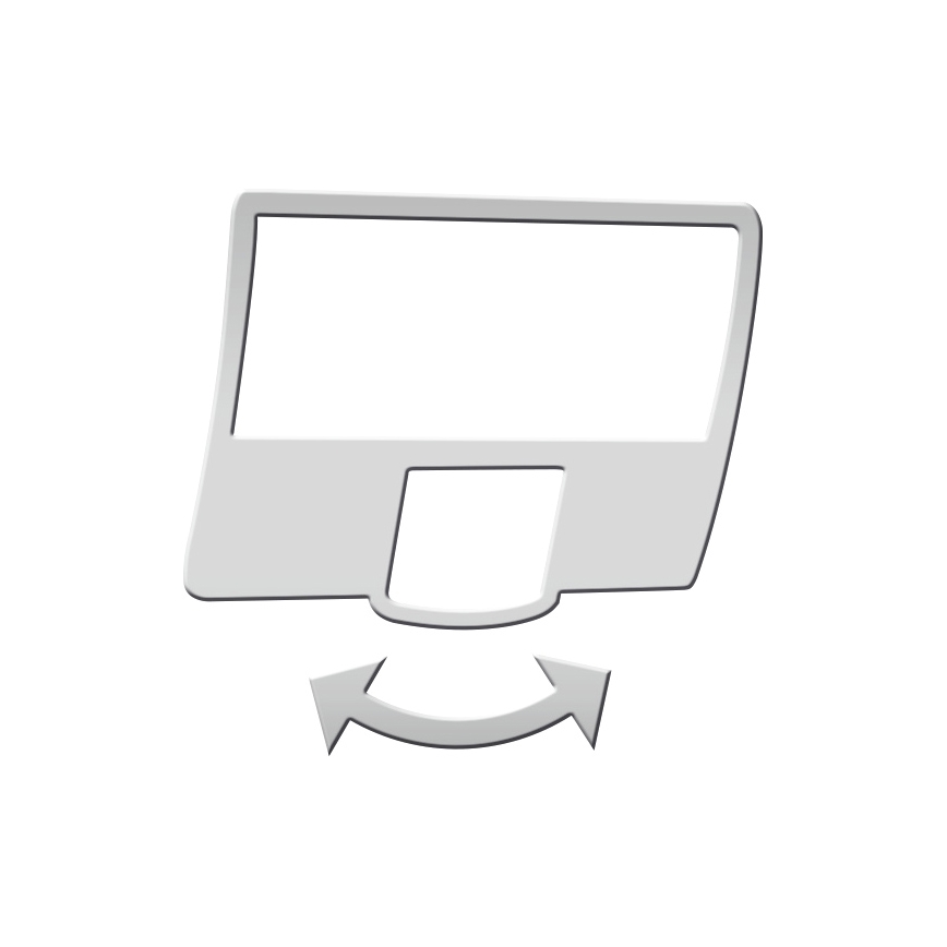 Steinel 012076 - LED buitenwandlamp met bewegingssensor XLED curved LED/10,5W/230V IP44