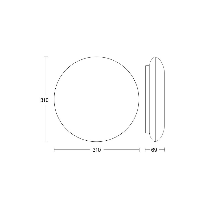 Steinel 035440 - LED Buitenlamp met sensor QUATTRO LED/10W/230V IP54