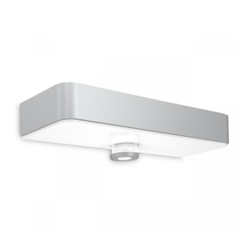 Steinel 052652 - LED Zonne-energie lamp met sensor XSolar SOL-O LED/1,5W 2x2000mAh IP44 zilver