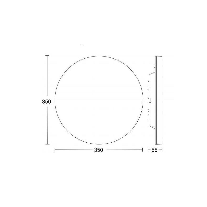 Steinel 057107 - LED Plafondlamp met sensor RS PRO LED/16W/230V IP40 3000K