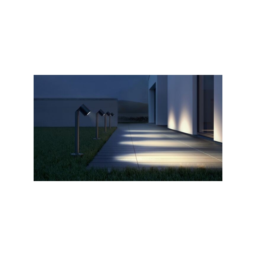 STEINEL 058661 - LED Lamp met sensor voor buiten SPOT WAY 1xGU10/7W/230V IP44