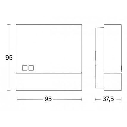 Steinel 066123 - Schemersensor NIGHTMATIQ Plus IP54 wit