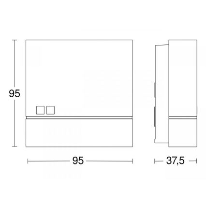 Steinel 066130 - Schemersensor NIGHTMATIQ IP54 antraciet