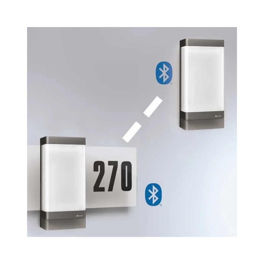 Steinel 067205 - LED Verlicht huisnummer met sensor L270SC LED/7,8W/230V IP44