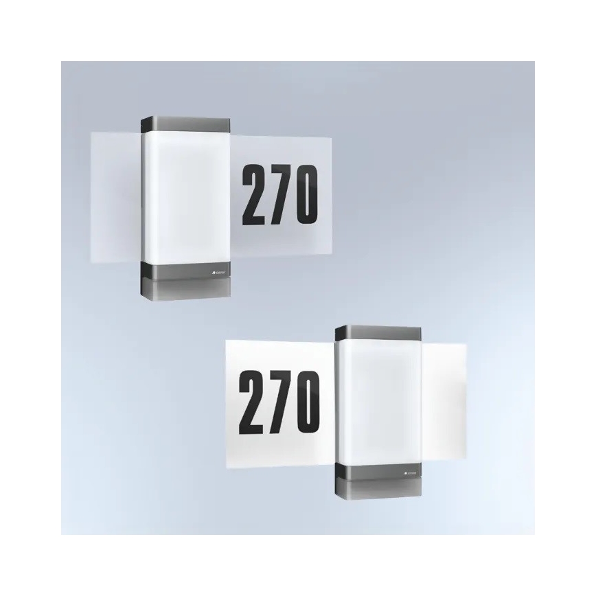 Steinel 067205 - LED Verlicht huisnummer met sensor L270SC LED/7,8W/230V IP44