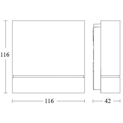 Steinel 067274 - Buitenbewegingssensor IS 180 DIGI BASIC IP54 antraciet