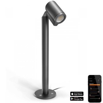 Steinel 068677 - LED Buitenlamp SPOT WAY 1xGU10/6,7W/230V IP44 antraciet