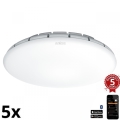 Steinel 079710 - SET 5x LED Lamp met sensor RS PRO S30 SC 25.7W/230V 4000K